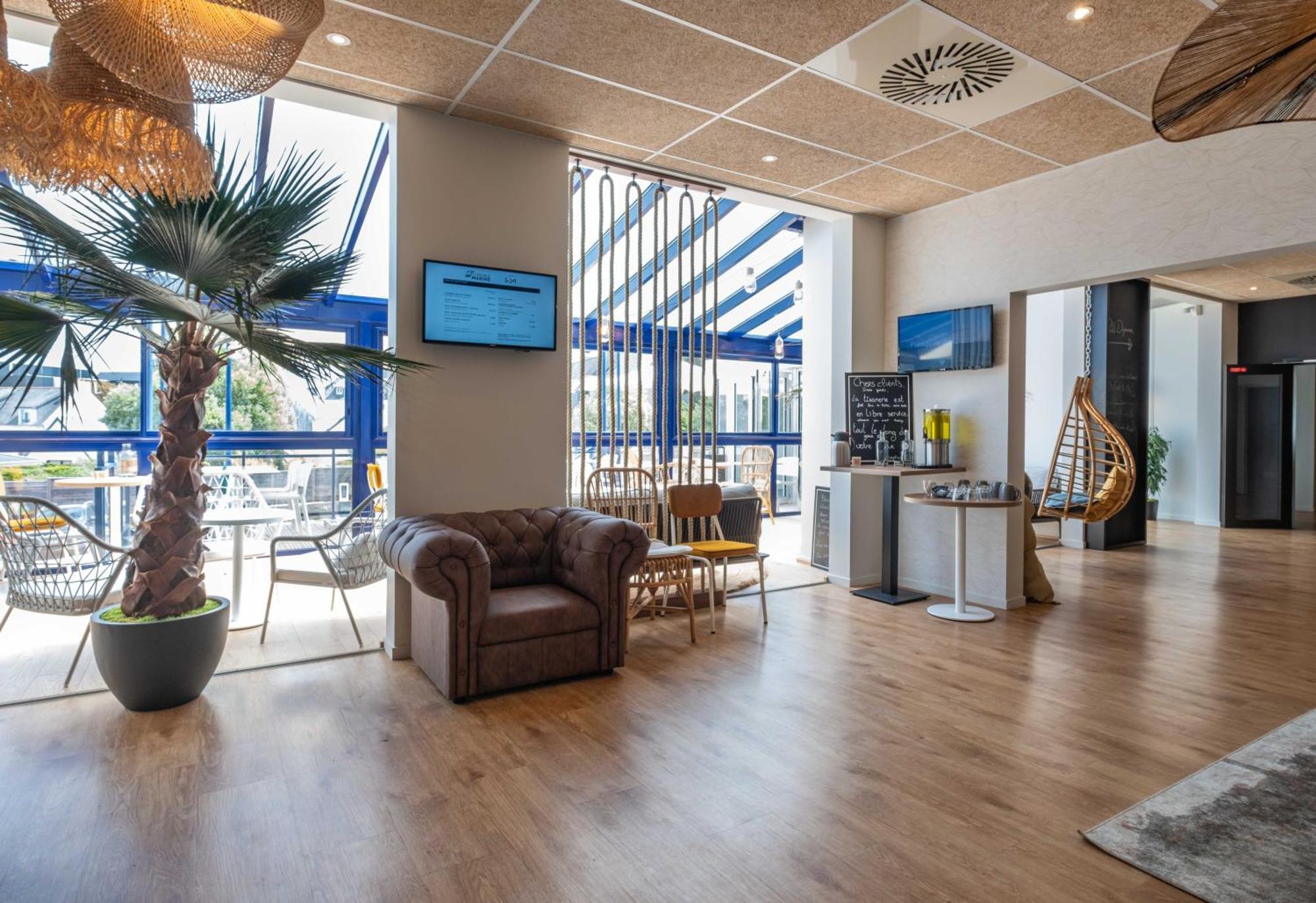 L'Escale Marine, The Originals Relais Hotel Крозон Екстериор снимка